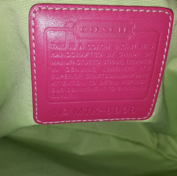 Pink Coach Bag - Picture 3 of 7
